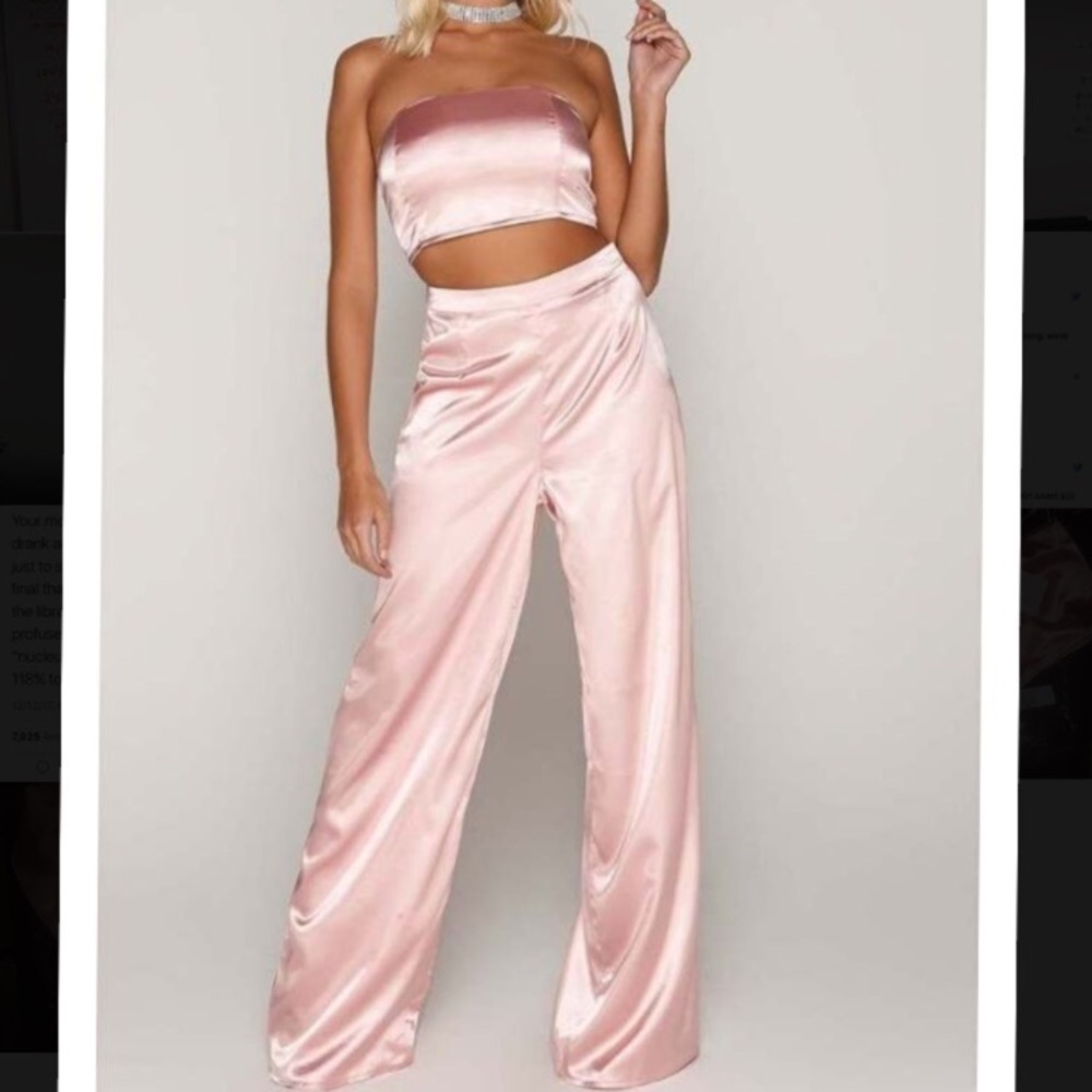 Satin Set TAMMY HEMBROW InTheStyle